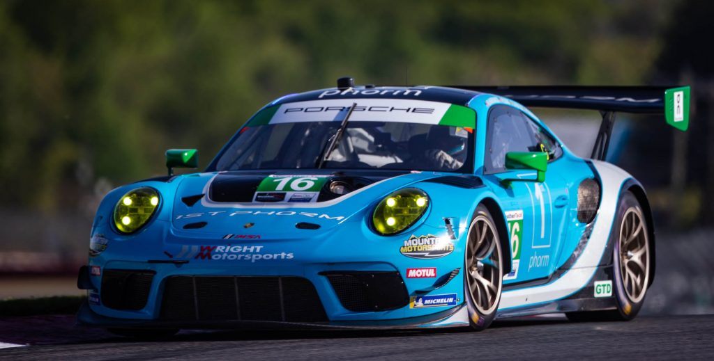 #16: Wright Motorsports Porsche 911 GT3R, GTD: Ryan Hardwick, Patrick Long