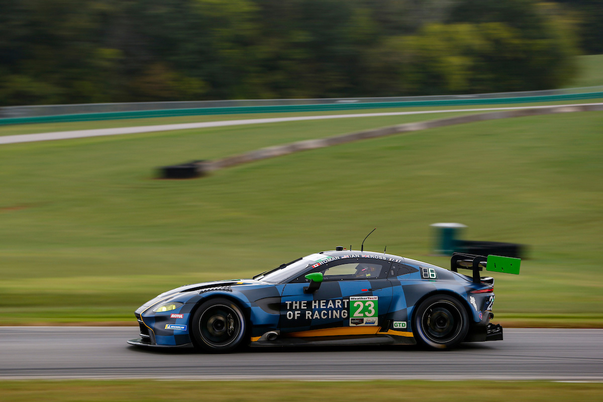 #23: Heart Of Racing Team Aston Martin Vantage GT3, GTD: Ross Gunn, Roman De Angelis