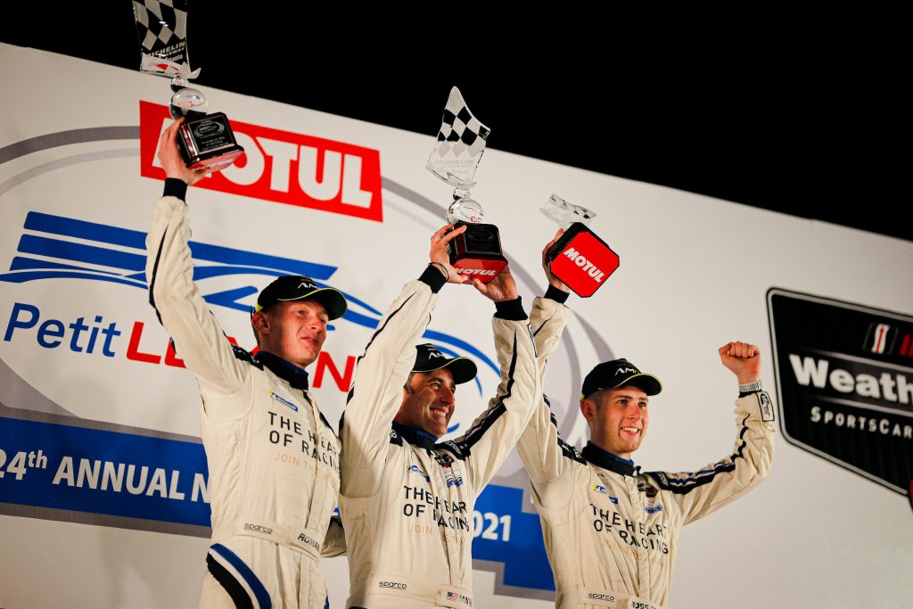 #23: Heart Of Racing Team Aston Martin Vantage GT3, GTD: Ross Gunn, Roman De Angelis, Ian James