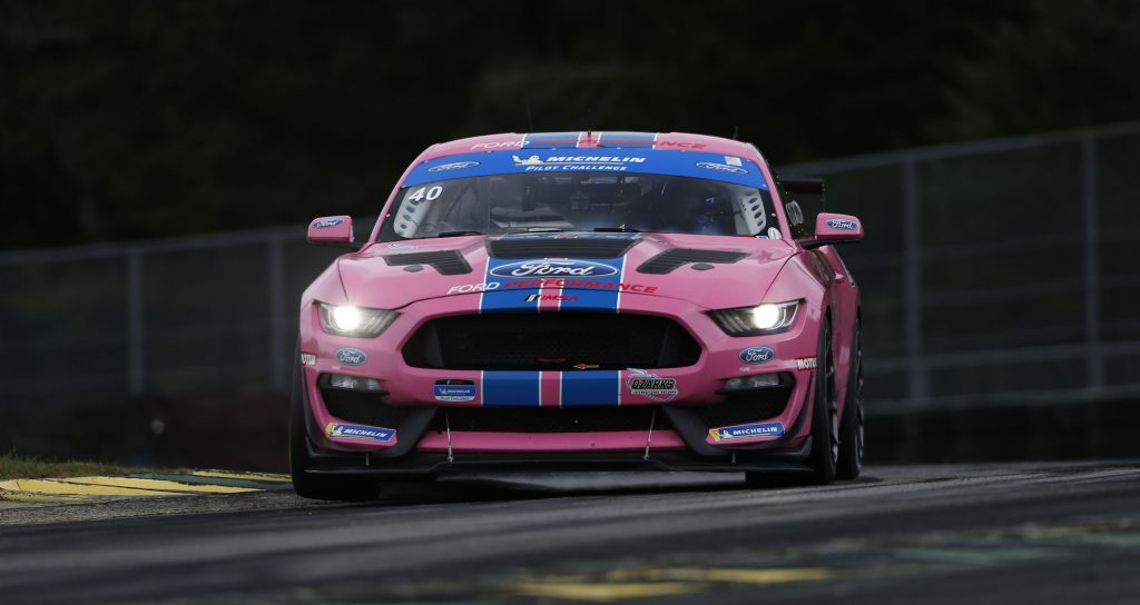 #40: PF Racing Ford Mustang GT4, GS: James Pesek, Chad McCumbee
