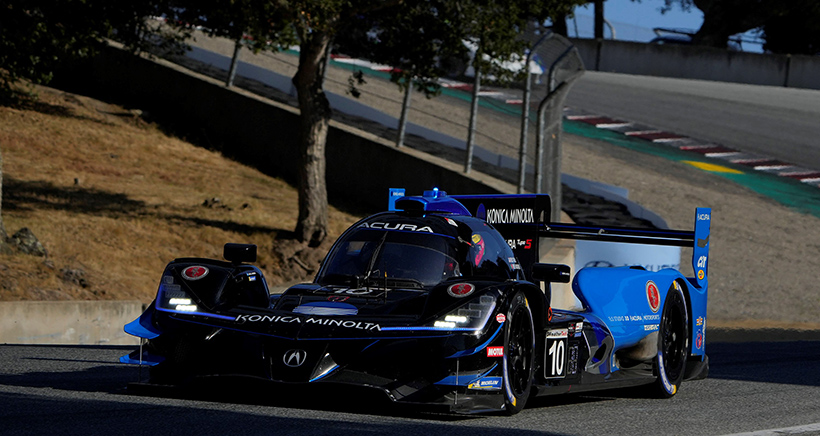Taylor, Acura on Record Pace at WeatherTech Raceway Practice