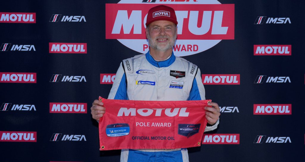 #11: PR1 Mathiasen Motorsports, ORECA LMP2 07, LMP2: Steven Thomas on pole.