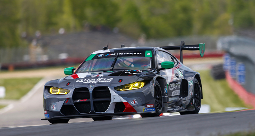 Snow Storms to Second GTD Pole of Season in BMW at Mid-Ohio