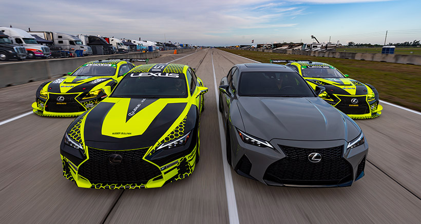 Lexus Showcases Performance On and Off Track