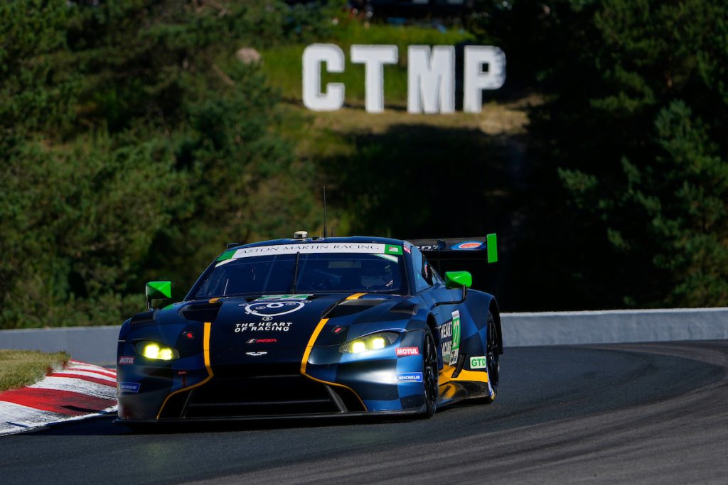 #27: Heart of Racing Team, Aston Martin Vantage GT3, GTD: Roman De Angelis, Maxime Martin