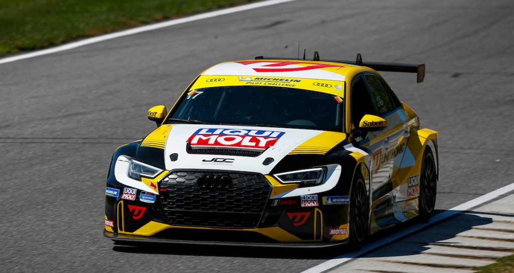 #17: Unitronic JDC-Miller MotorSports, Audi RS3 LMS SEQ, TCR: Chris Miller, Mikey Taylor