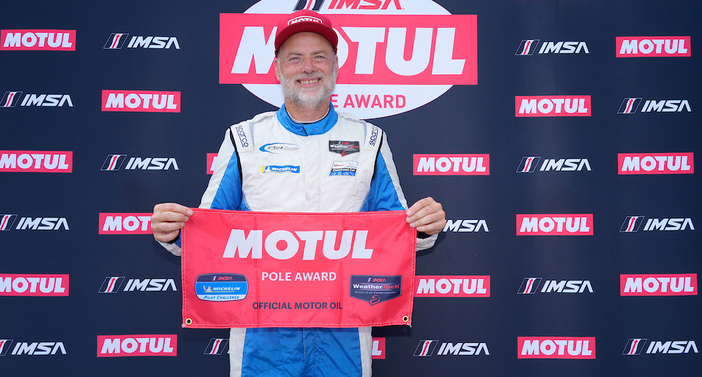 #11: PR1 Mathiasen Motorsports, ORECA LMP2 07, LMP2: Steven Thomas wins Motul pole award.