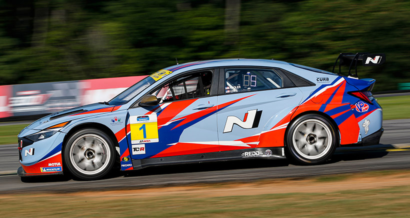 Hagler, Lewis Grinding Toward Second Straight TCR Championship