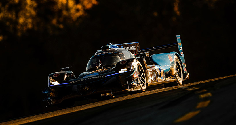 No. 10 Acura Leads Motul Petit Le Mans, DPi Championship at Eight-Hour Mark