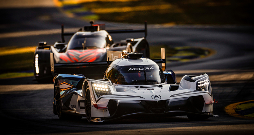 #10: Konica Minolta Acura ARX-06, Acura LMDh, GTP, #01: Cadillac Racing, Cadillac V-LMDh, GTP
