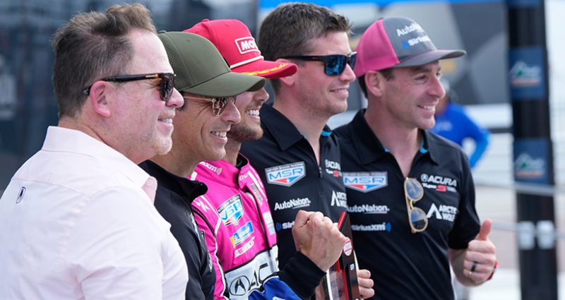 IndyCar Drivers Proud to Lend a Hand to Sports Car Stars | IMSA