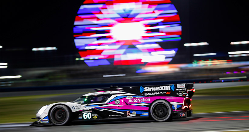 Meyer Shank Acura Halfway Home to Repeating as Rolex 24 Winner