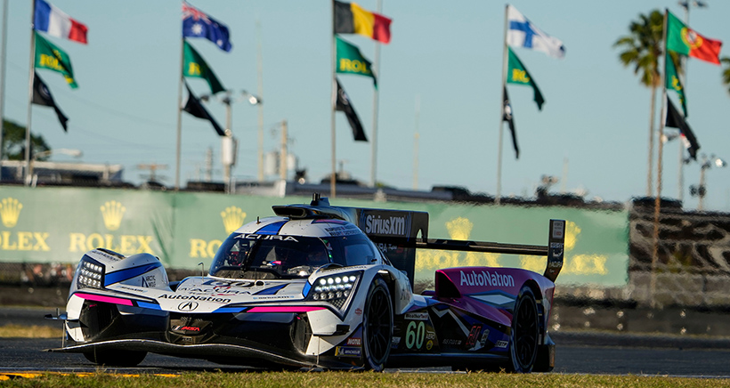 Cadillac vs. Acura Battle for Victory Shaping Up As Rolex 24 Enters Final Six Hours