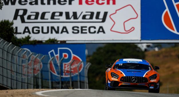 #72: Murillo Racing, Mercedes AMG GT GT4, GS: Kenny Murillo, Christian Szymczak