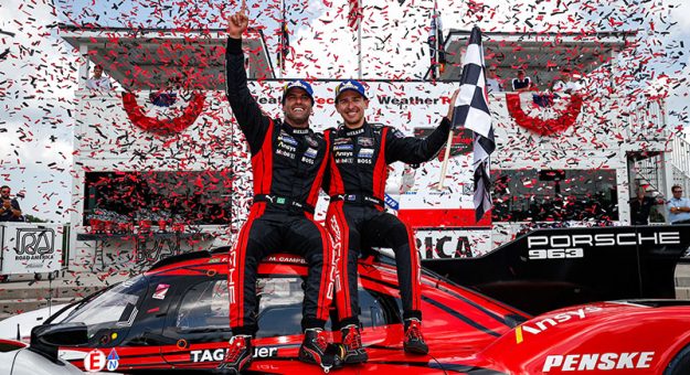 #7: Porsche Penske Motorsports, Porsche 963, GTP: Matt Campbell, Felipe Nasr