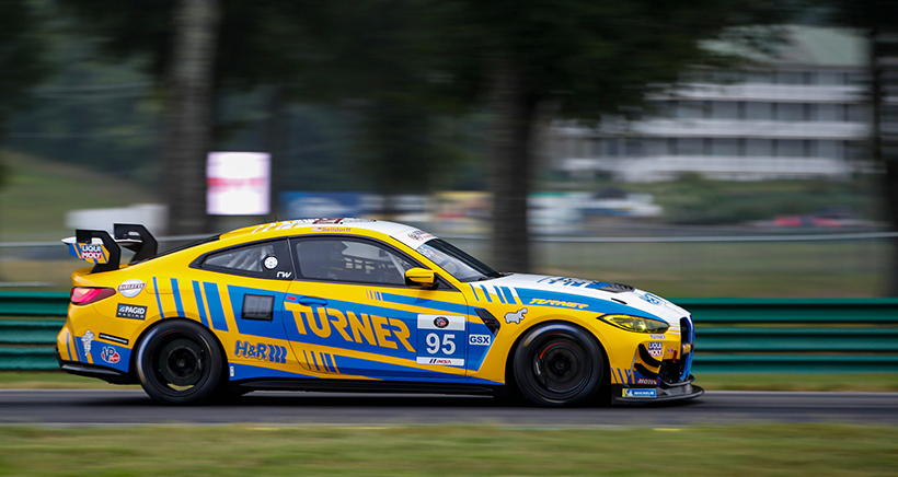 #95: Turner Motorsport, BMW M4 GT4 (G82), GSX: Francis Selldorff