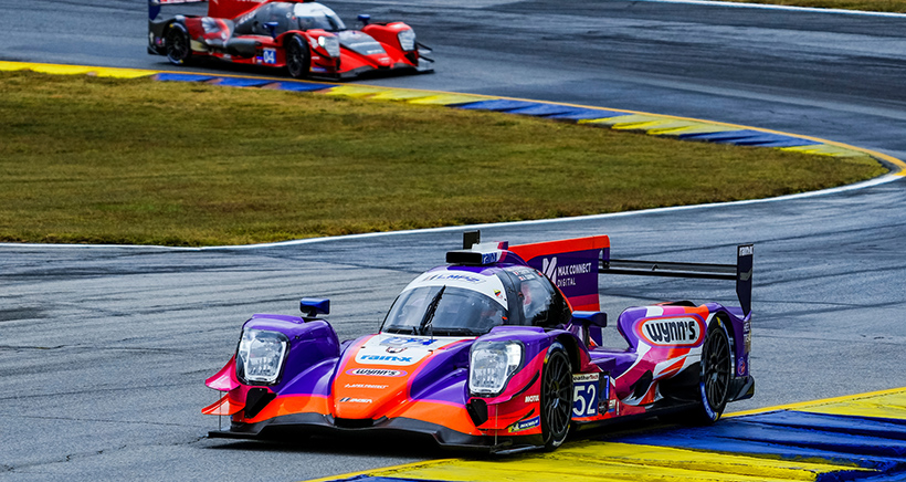 #52: PR1 Mathiasen Motorsports, ORECA LMP2 07, LMP2: Ben Keating, Paul-Loup Chatin, Alex Quinn