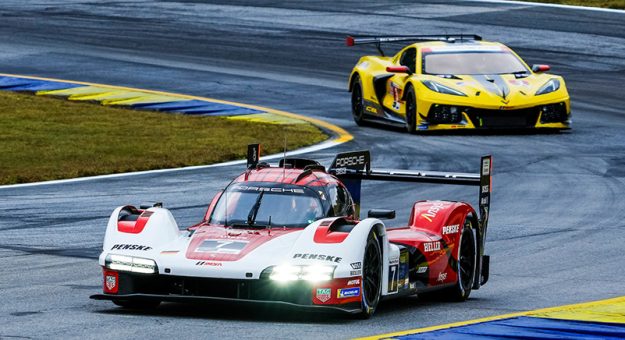 #7: Porsche Penske Motorsports, Porsche 963, GTP: Matt Campbell, Felipe Nasr, Josef Newgarden