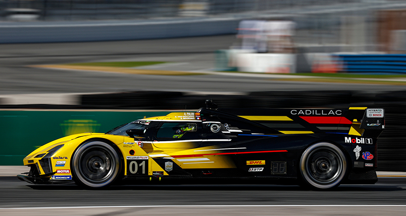 #01: Cadillac Racing, Cadillac V-Series.R, GTP: Renger van der Zande, Sebastien Bourdais, Scott Dixon, Alex Palou