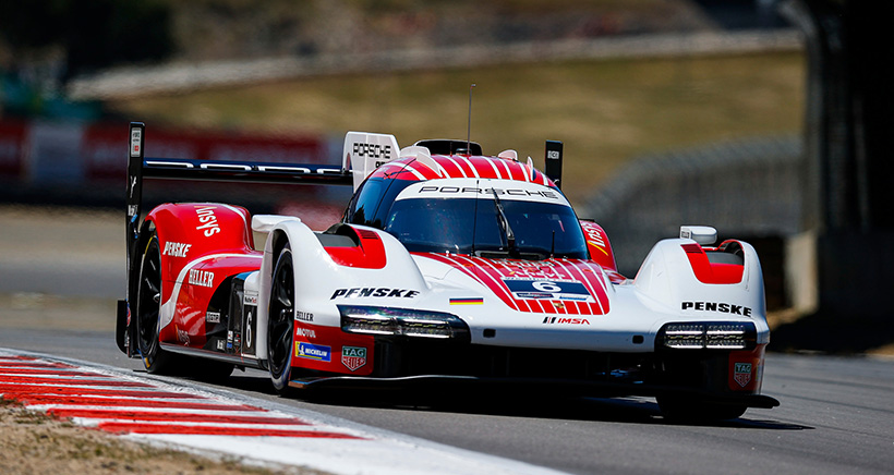 Tandy’s Late Pass Pushes No. 6 Penske Porsche to Motul Course de Monterey Win