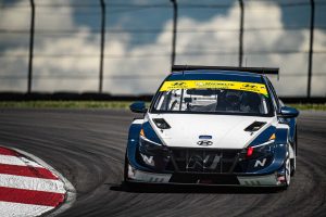 #76: Bryan Herta Autosport with Curb Agajanian, Hyundai Elantra N TCR, TCR: Preston Brown, Denis Dupont
