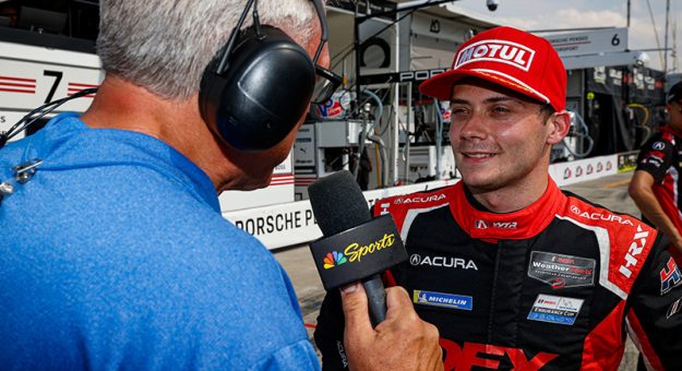 #40: Wayne Taylor Racing with Andretti, Acura ARX-06, GTP: Jordan Taylor, Louis Deletraz, Motul Pole Award