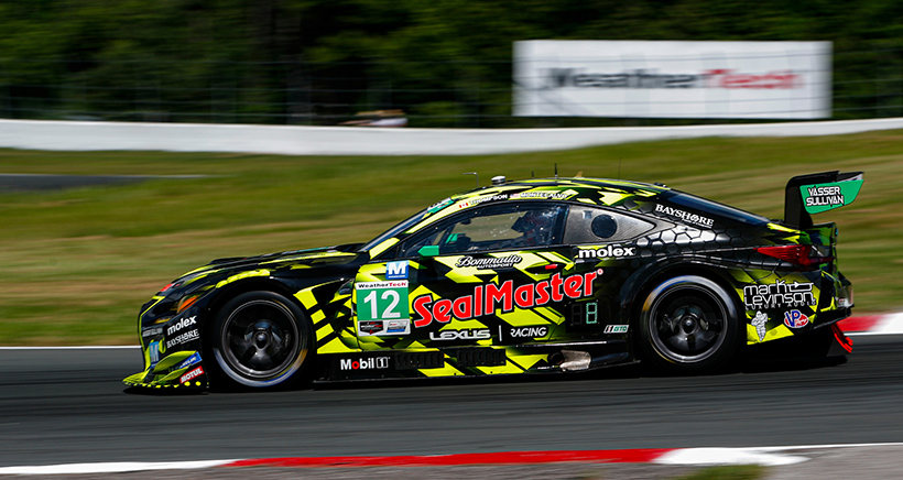 #12: VasserSullivan, Lexus RC F GT3, GTD: Frankie Montecalvo, Parker Thompson