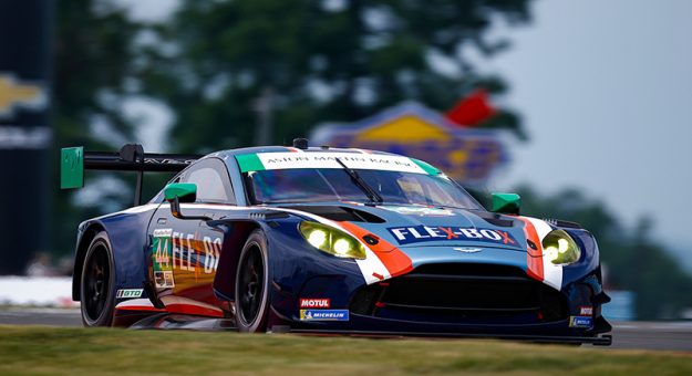 #44: Magnus Racing, Aston Martin Vantage GT3 Evo, GTD: John Potter, Andy Lally, Spencer Pumpelly