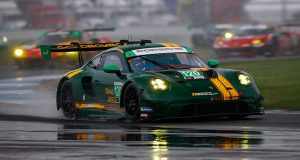 #120: Wright Motorsports, Porsche 911 GT3 R (992), GTD: Adam Adelson, Elliott Skeer, Jan Heylen