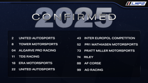 2025 Lmp2 Confrimed 169