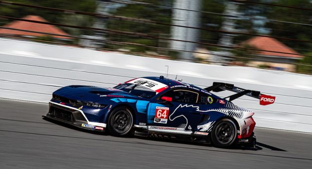 #64: Ford Multimatic Motorsports, Ford Mustang GT3, GTD PRO: Mike Rockenfeller, Seb Priaulx, Ben Barker
