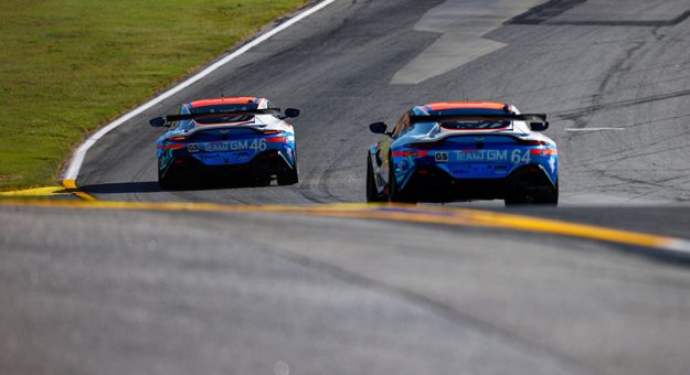 #46: Team TGM, Aston Martin Vantage GT4, GS: Matt Plumb, Paul Holton