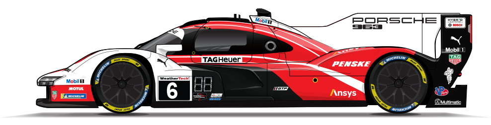 25 Wt Gtp 6 Penske Porsche 963