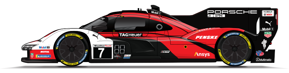 25 Wt Gtp 7 Penske Porsche 963