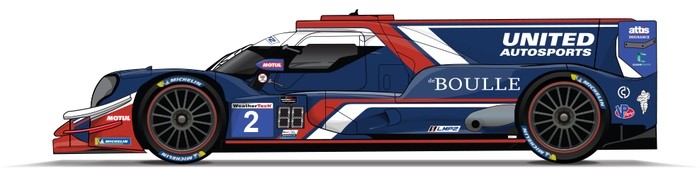25 Wt P2 2 United Oreca