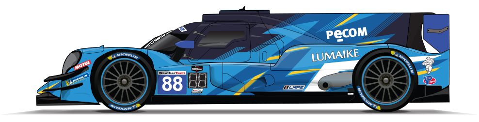 25 Wt P2 88 Pecom Oreca