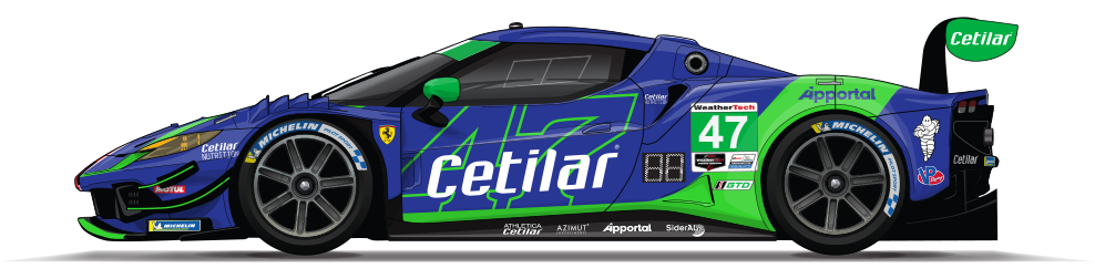 25 Wt Gtd47 Cetilar Ferrari 296 Gt3