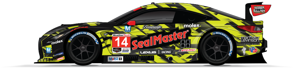 25 Wt Gtdpro 14 Vasser Sully Lexus Rcf Gt3