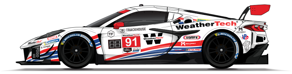 25 Wt Gtdpro 91 Tfsport Corvette Gt3