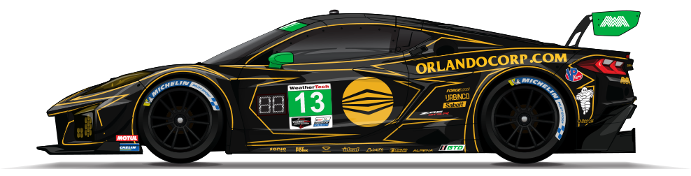 25 Wt Gtd 13 Awa Corvette Gt3