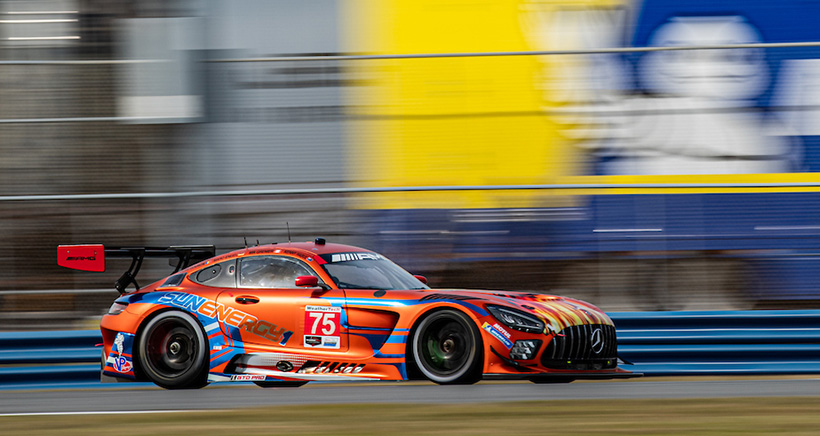 #75: 75 Express, Mercedes-AMG GT3, GTD PRO: Kenny Habul, Mikael Grenier, Jules Gounon, Maro Engel