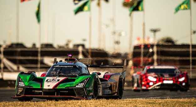 #63: Automobili Lamborghini Squadra Corse, Lamborghini SC63, GTP: Mirko Bortolotti, Romain Grosjean, Daniil Kvyat, Edoardo Mortara