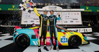 #44: Accelerating Performance, McLaren Artura GT4, GS: Moisey Uretsky, Michael Cooper, podium