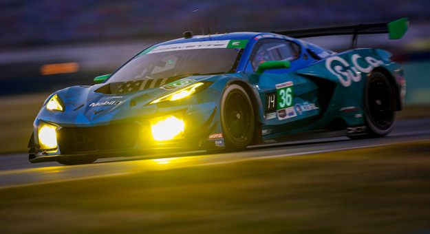 #36: DXDT Racing, Corvette Z06 GT3.R, GTD: Salih Yoluc, Alec Udell, Charlie Eastwood, Pipo Derani