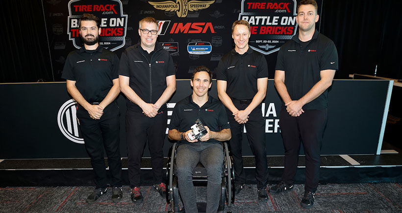 #33: Bryan Herta Autosport with Curb Agajanian, Hyundai Elantra N TCR, TCR: Robert Wickens And Bosch debut a new hand control braking system in Indianapolis. The EBS (electronic brake system) will help advance accessibility for drivers. After extensive testing Wickens will race for the first time using the system this weekend in Indianapolis