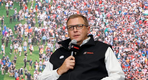 IMSA President John Doonan  at the IMSA State of the Sport address