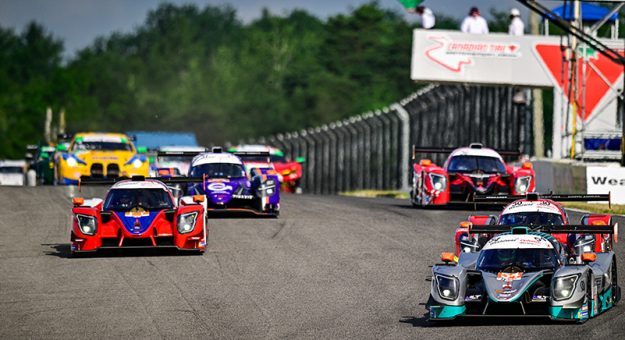 #54: MLT Motorsports, Ligier JS P320, P3: Jonathan Woolridge, Start