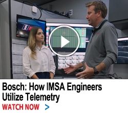 Bosch: How IMSA Engineers Utilize Telemetry