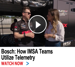 Bosch: How IMSA Teams Utilize Telemetry