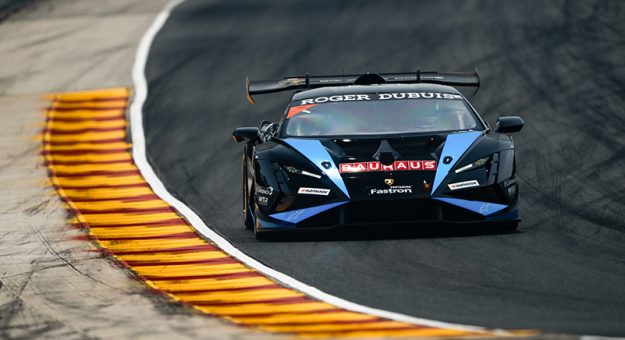 1 Danny Formal, Hampus Eriksson, Wayne Taylor Racing Lamborghini WTR, Lamborghini Palm Beach, Lamborghini Huracan Super Trofeo Evo2 July 31- Aug 3, 2025: Lamborghini Super Trofeo at Road America.